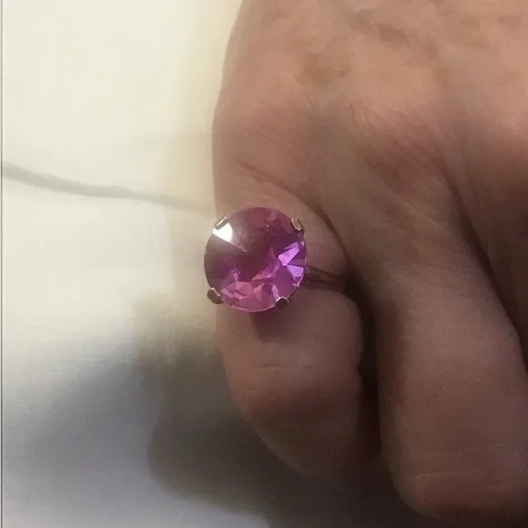 Pink Tourmaline Ring
